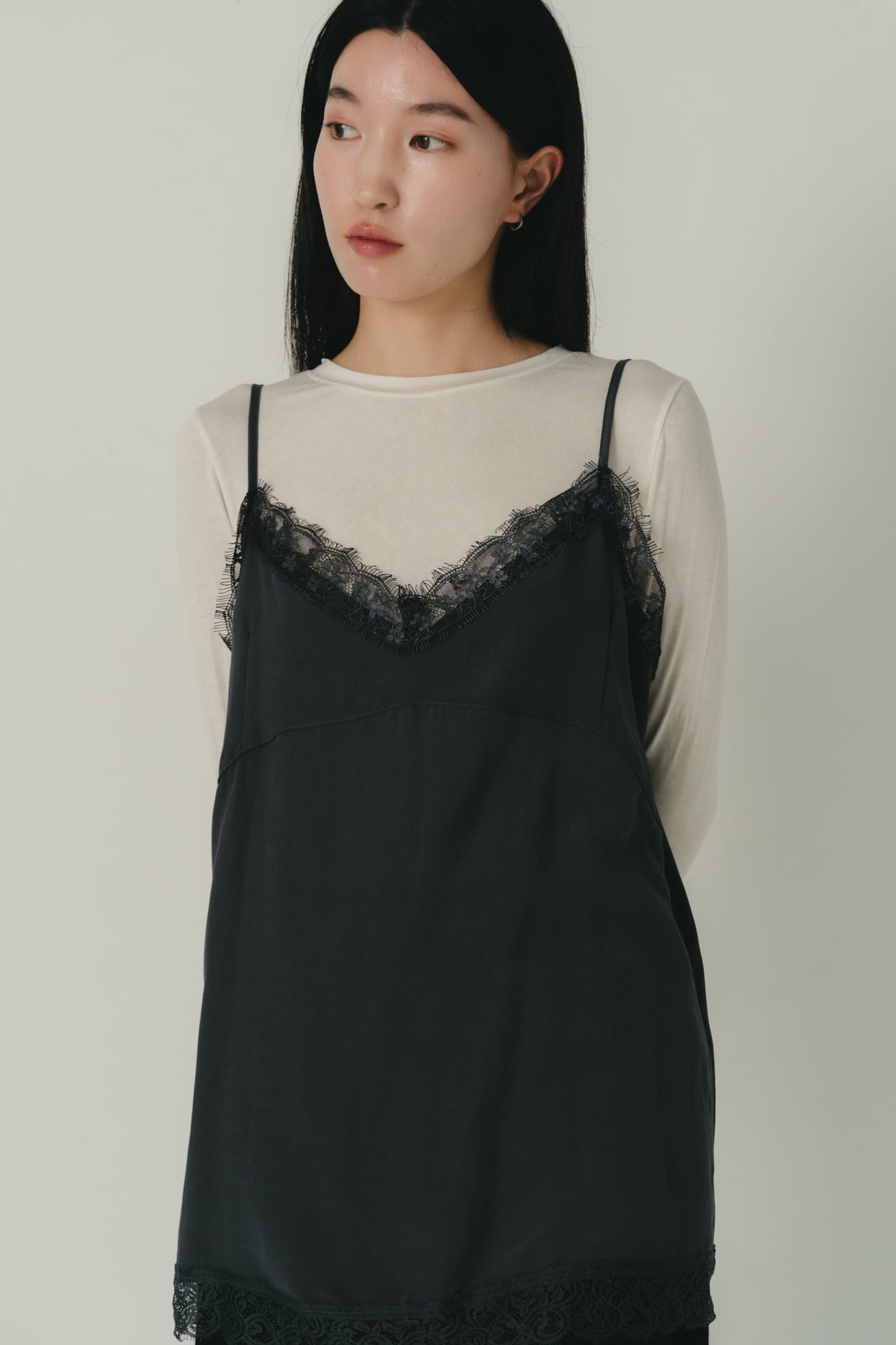 lace midi camisole