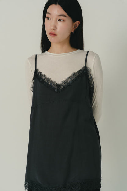lace midi camisole
