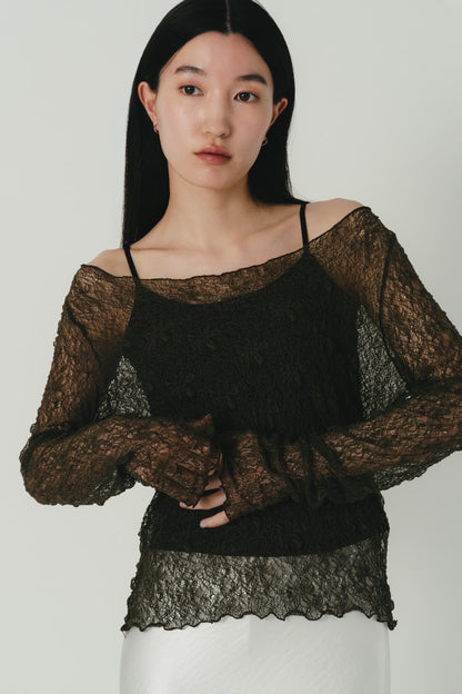 lace knit t