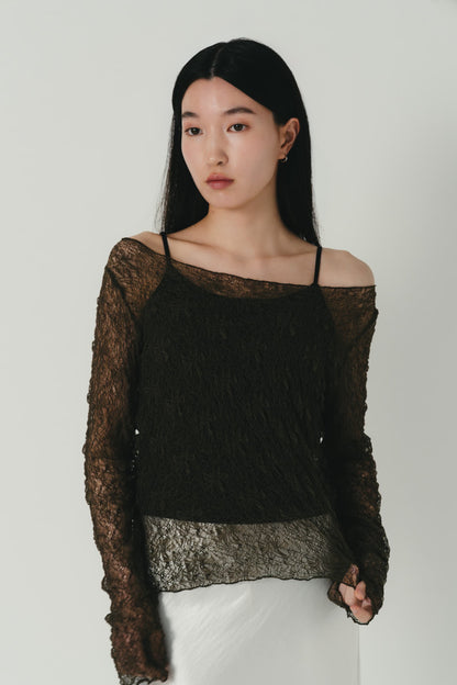 lace knit t