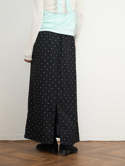 【先行予約販売】dot long skirt