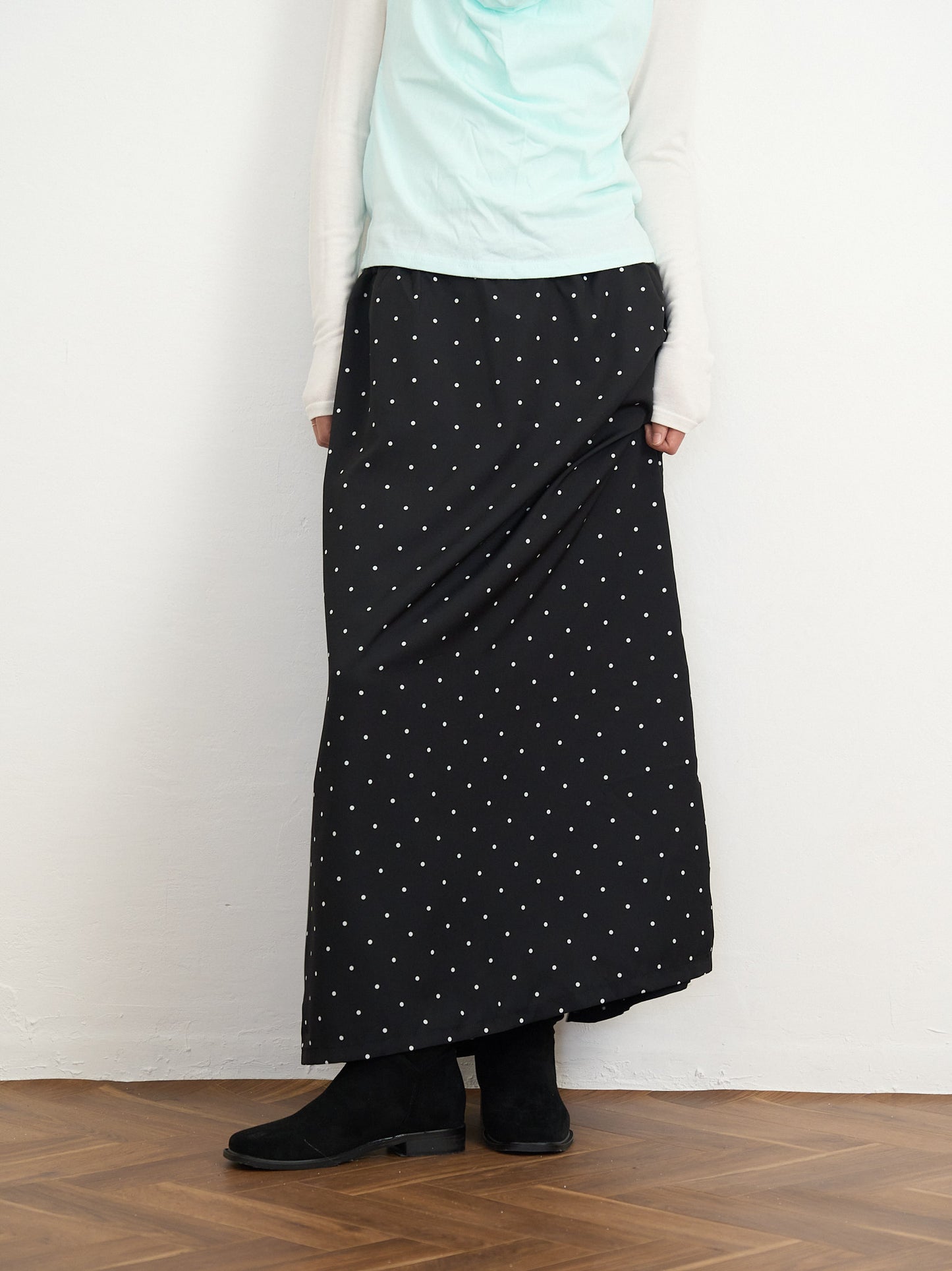 【先行予約販売】dot long skirt