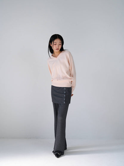 button layer pants