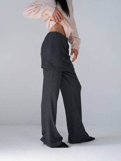 button layer pants