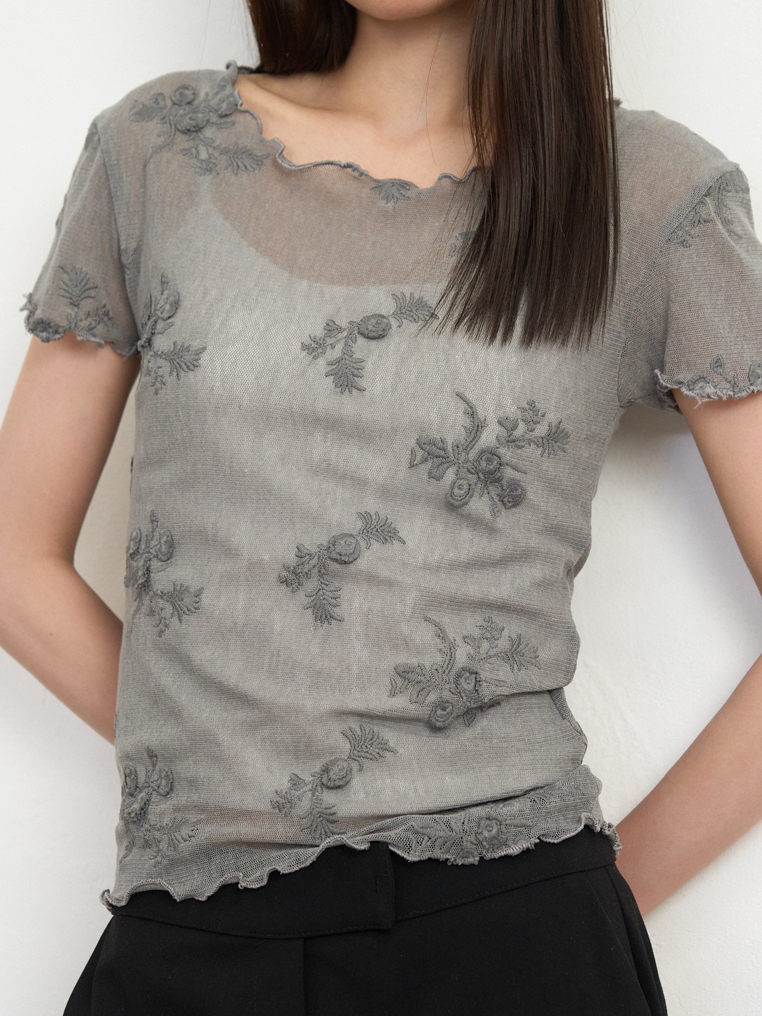 flower sheer tops – geeong