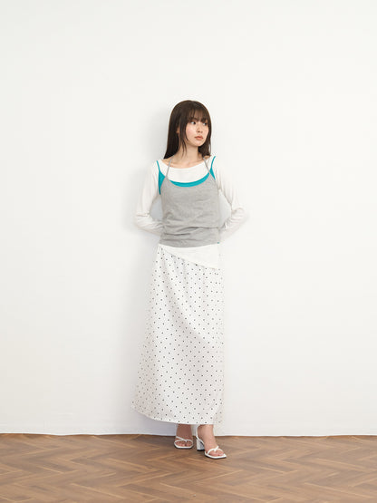 【先行予約販売】dot long skirt
