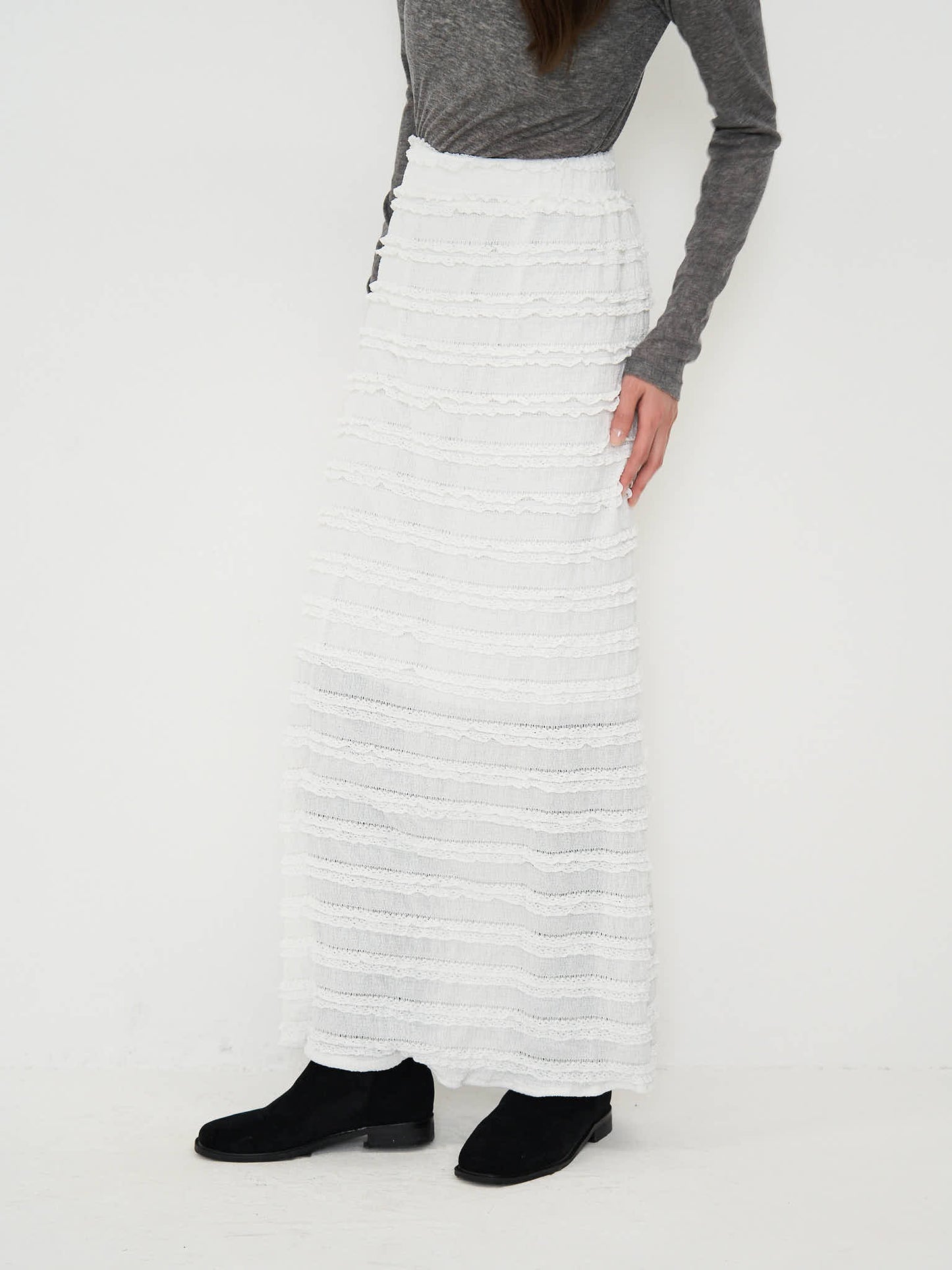 lace long skirt