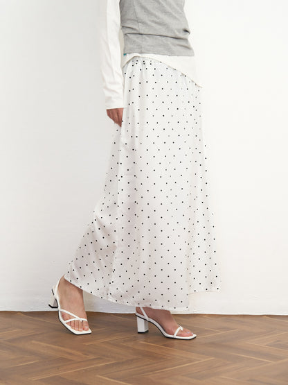 【先行予約販売】dot long skirt