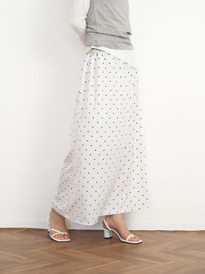 【先行予約販売】dot long skirt