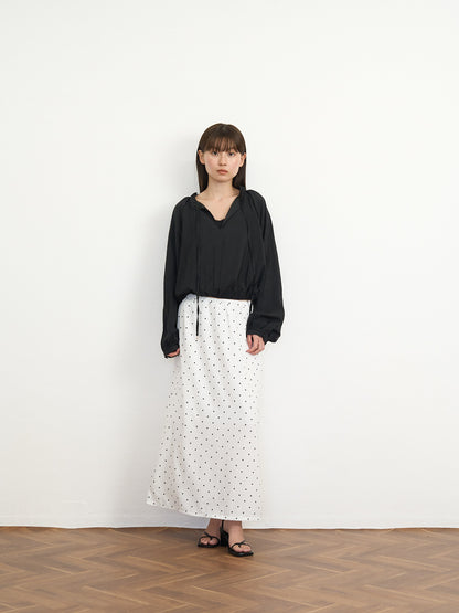 【先行予約販売】frill neck blouse