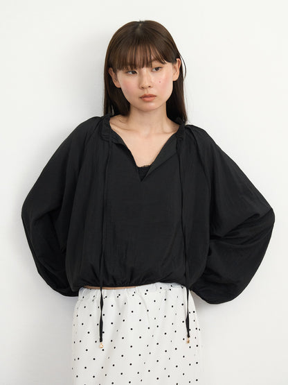 【先行予約販売】frill neck blouse