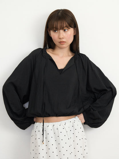 【先行予約販売】frill neck blouse