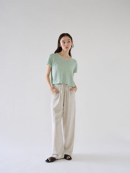cotton knit tops