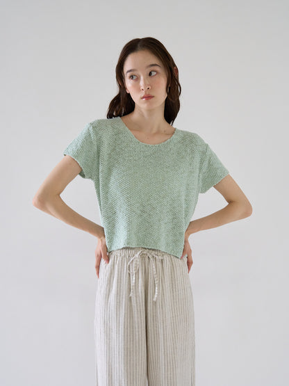cotton knit tops