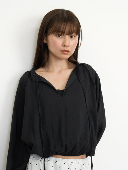 【先行予約販売】frill neck blouse