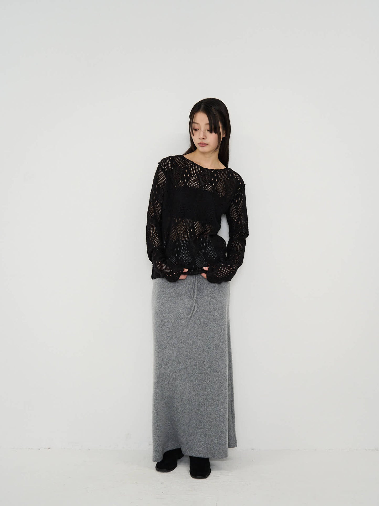 cashmere skirt
