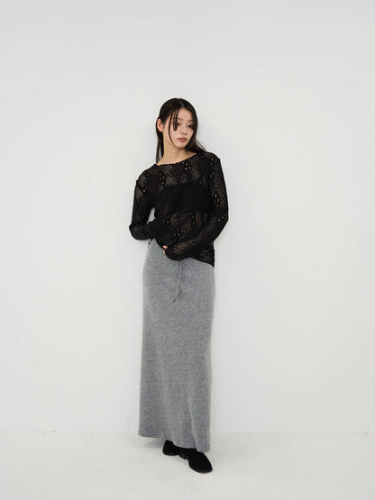 cashmere skirt