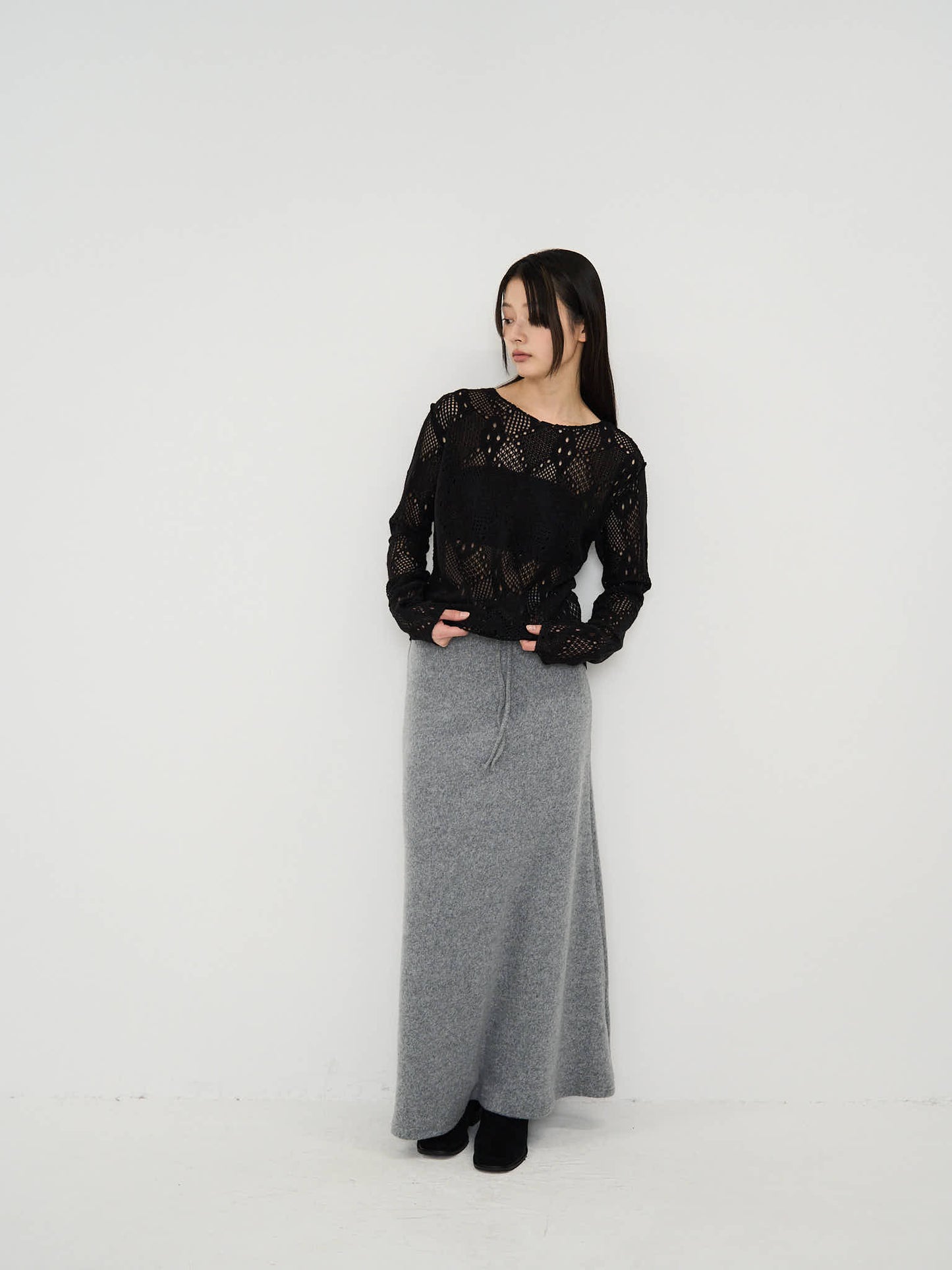 cashmere skirt