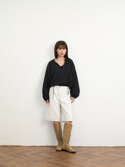 【先行予約販売】frill neck blouse