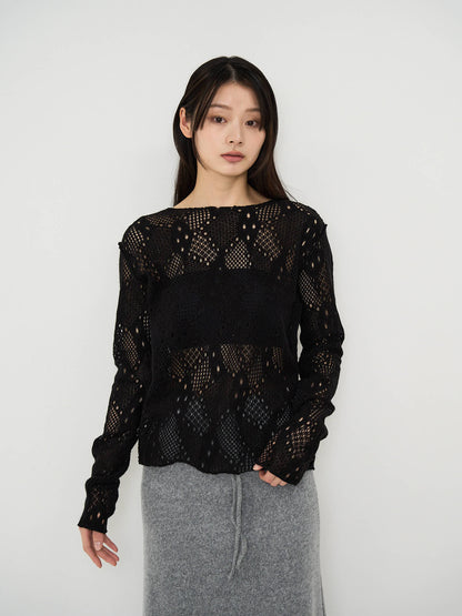 mesh pattern top