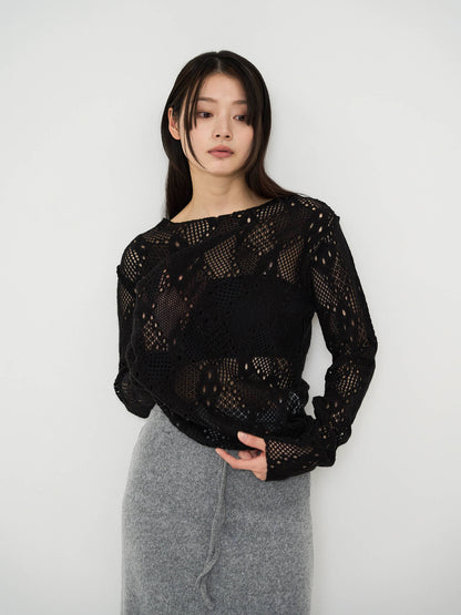 mesh pattern top