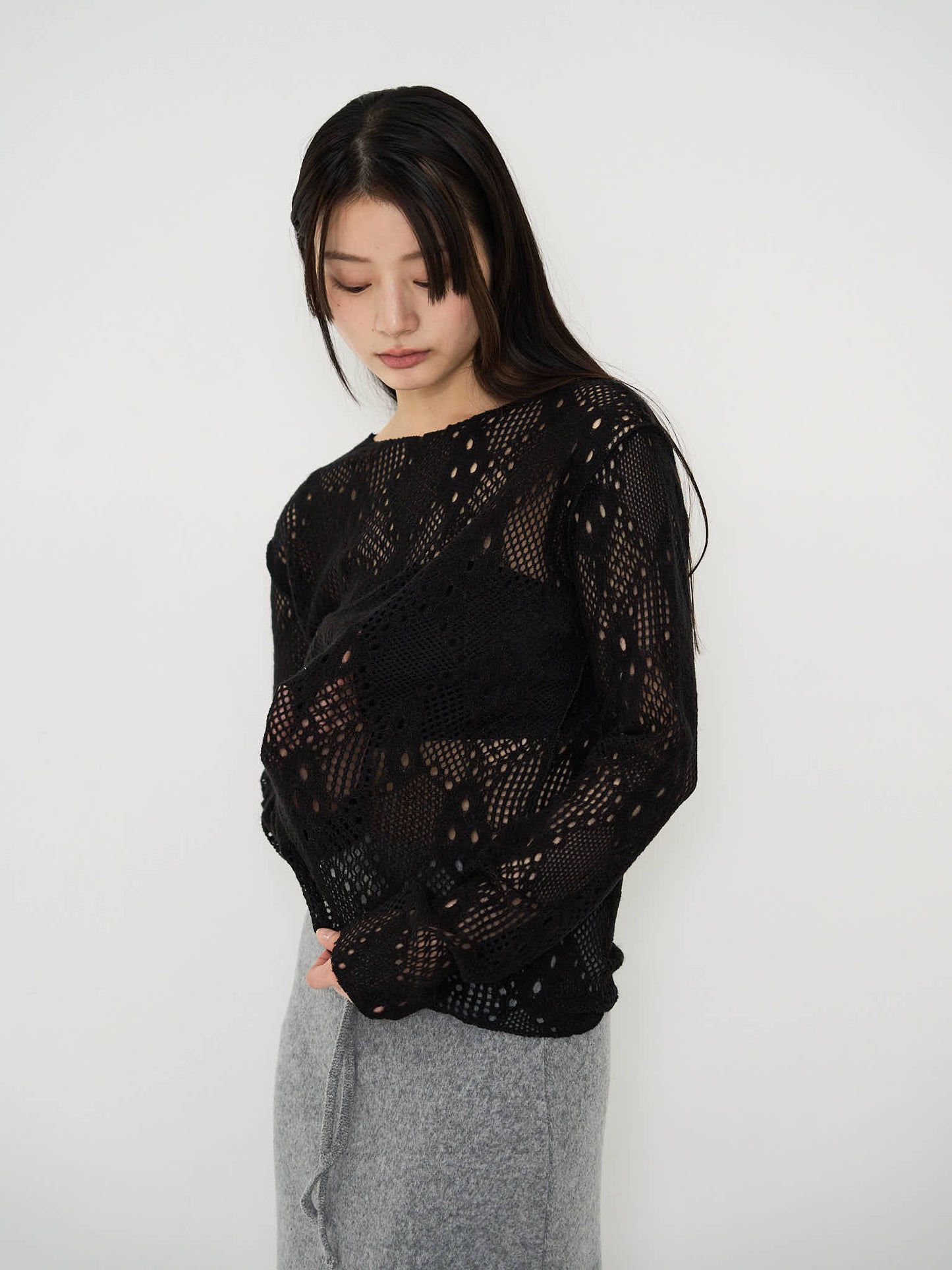 mesh pattern top