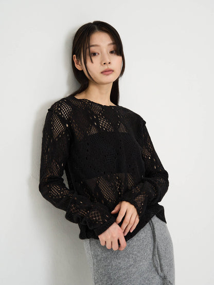 mesh pattern top