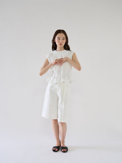 loose cotton half pants