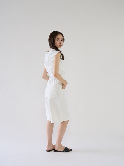 loose cotton half pants