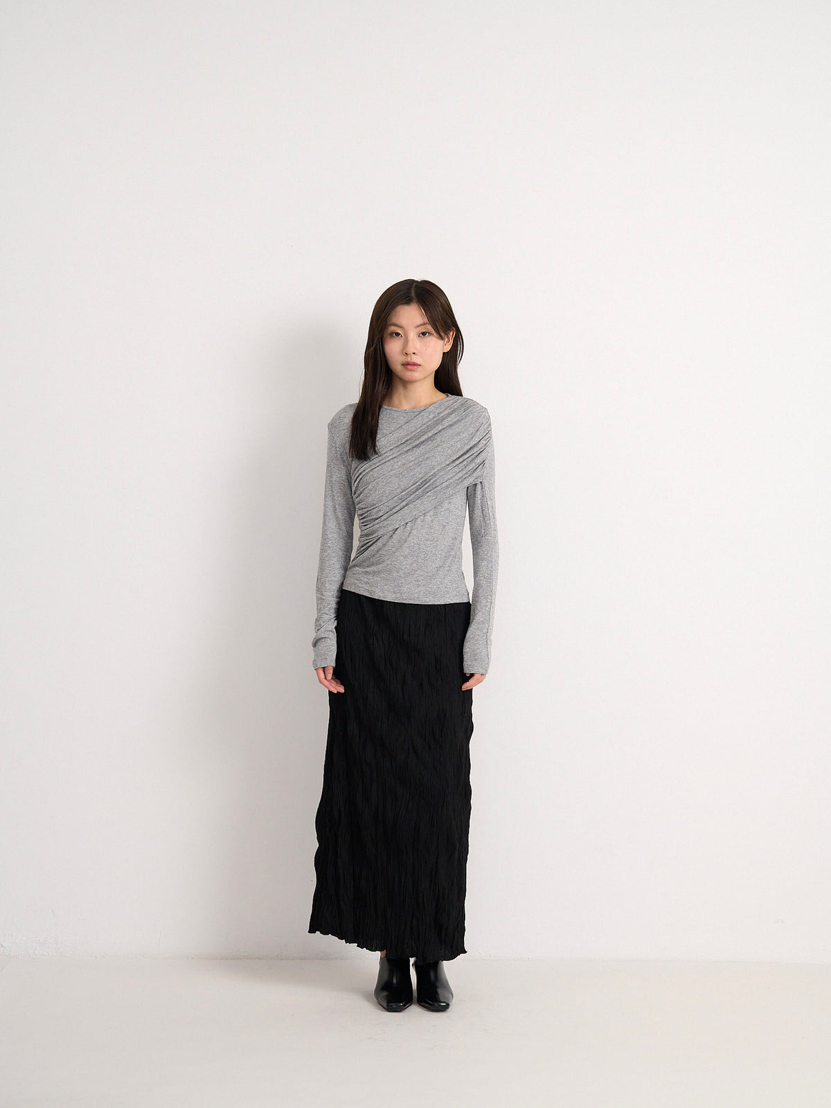 shirring design top