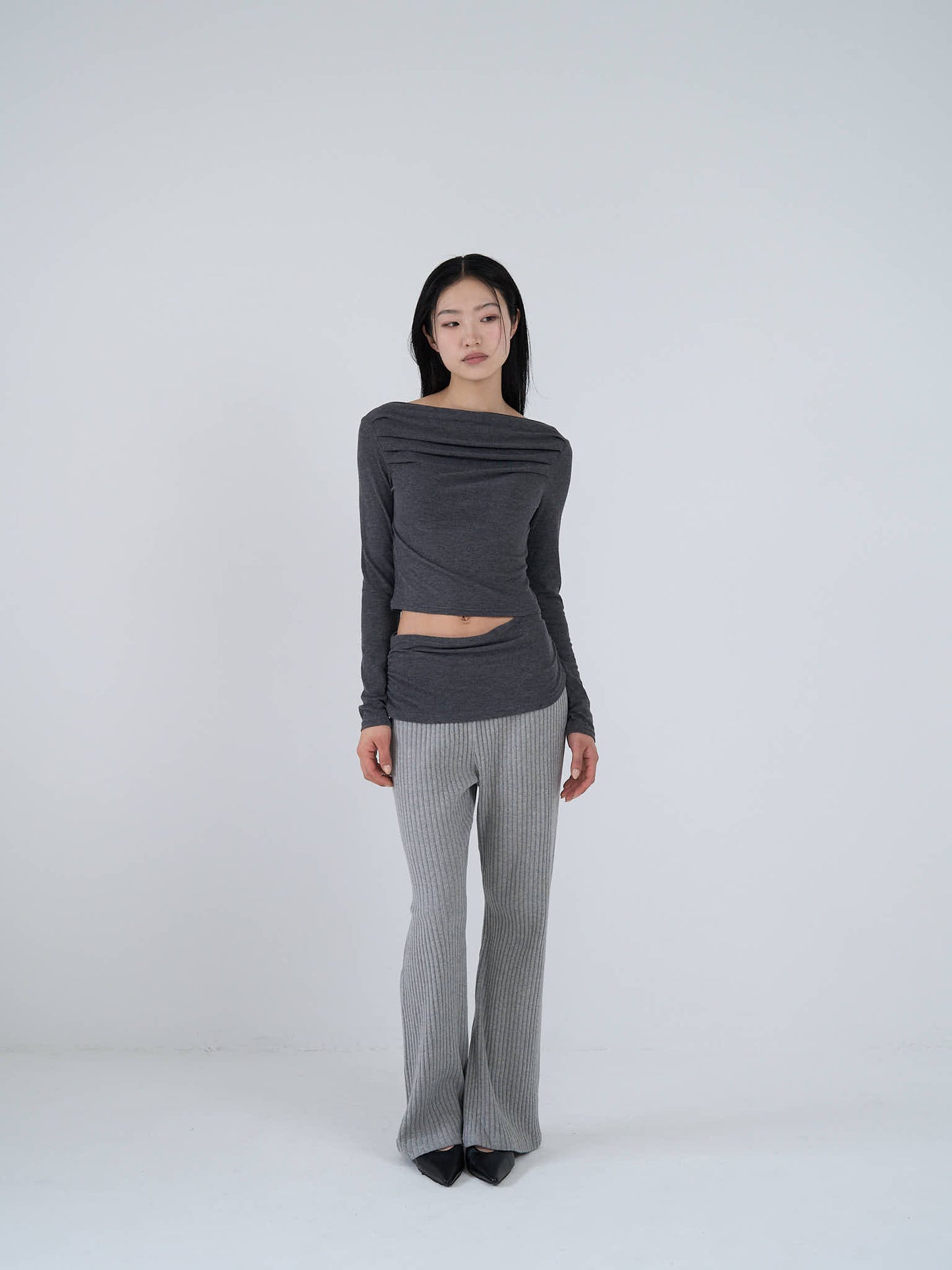 drape cut out top