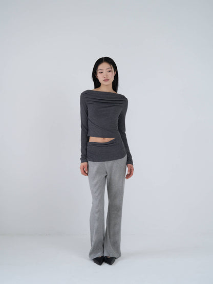 drape cut out top
