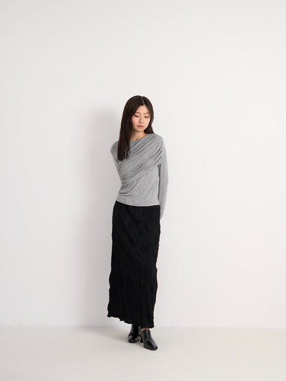 shirring design top