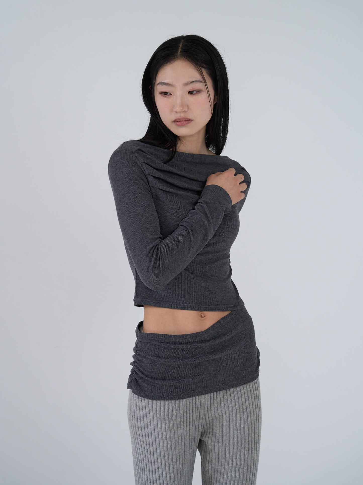 drape cut out top
