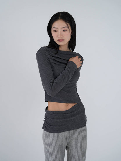 drape cut out top