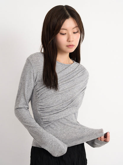 shirring design top