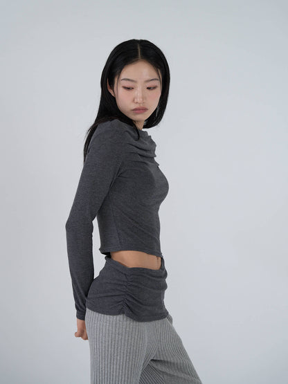 drape cut out top
