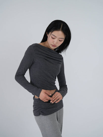 drape cut out top