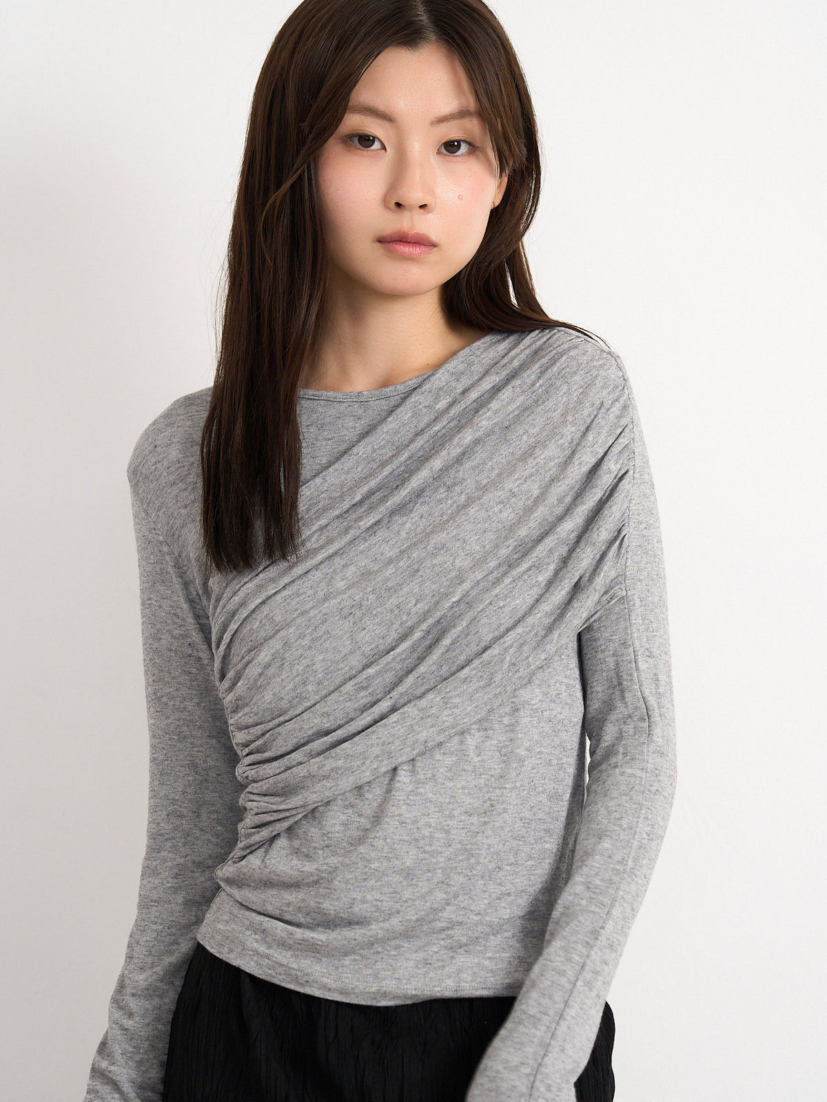 shirring design top