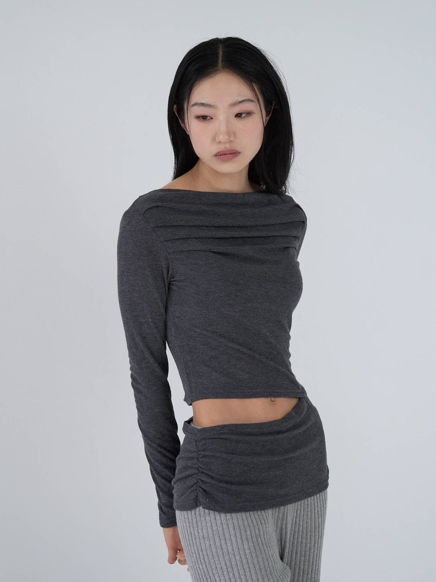 drape cut out top