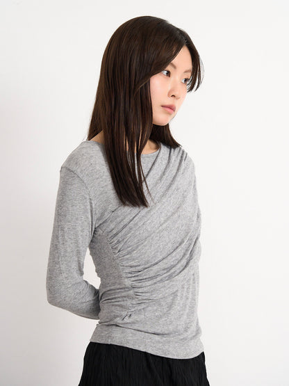 shirring design top