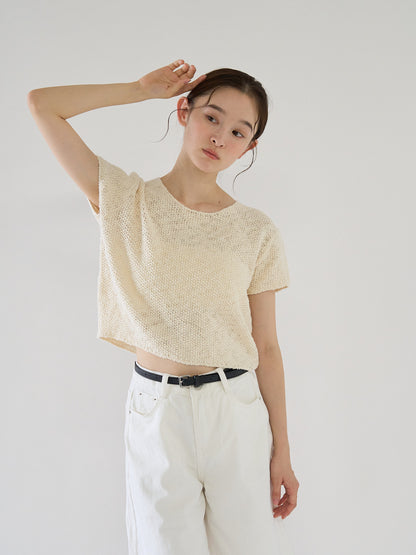 cotton knit tops