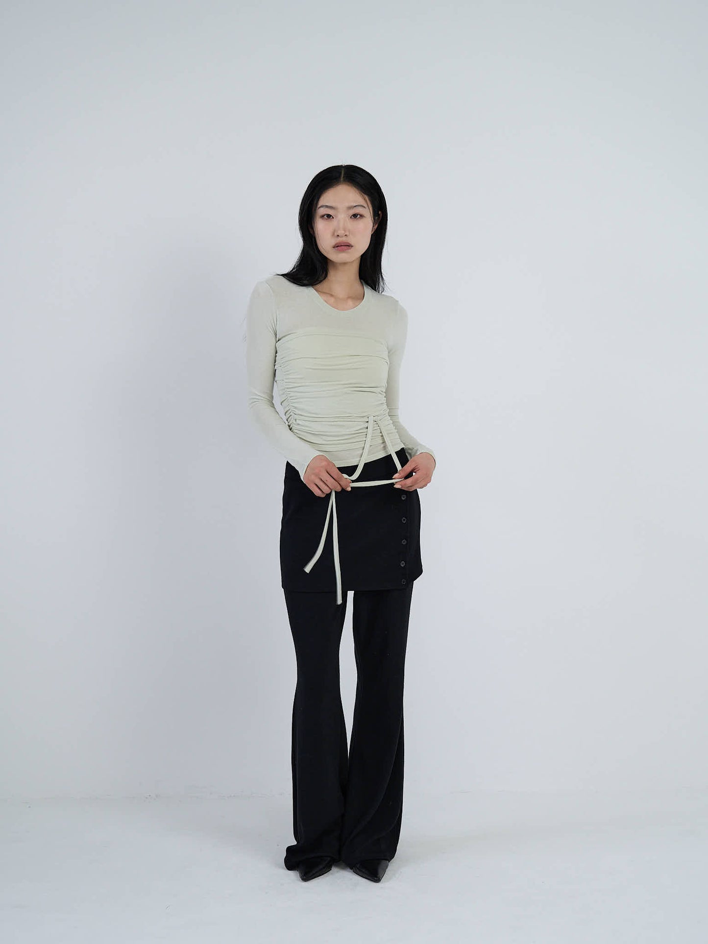 button layer pants