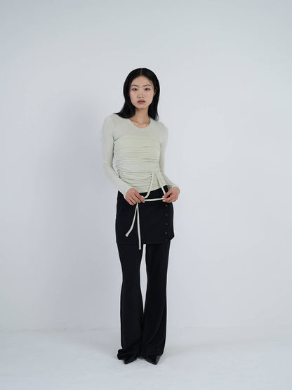 button layer pants