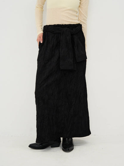 crinkle wrap skirt
