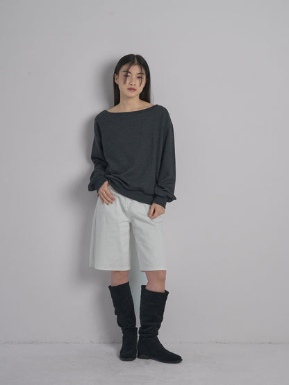 suede shirring boots