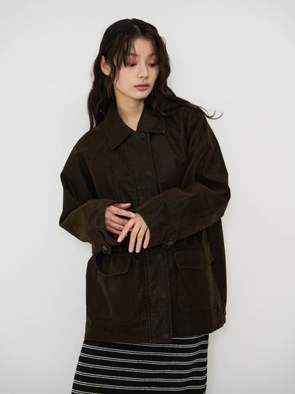 wax over jacket
