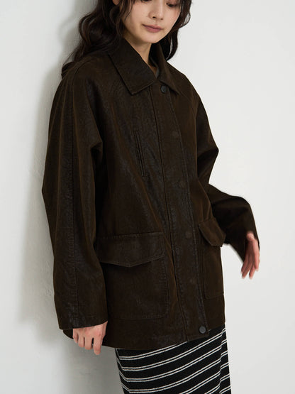 wax over jacket
