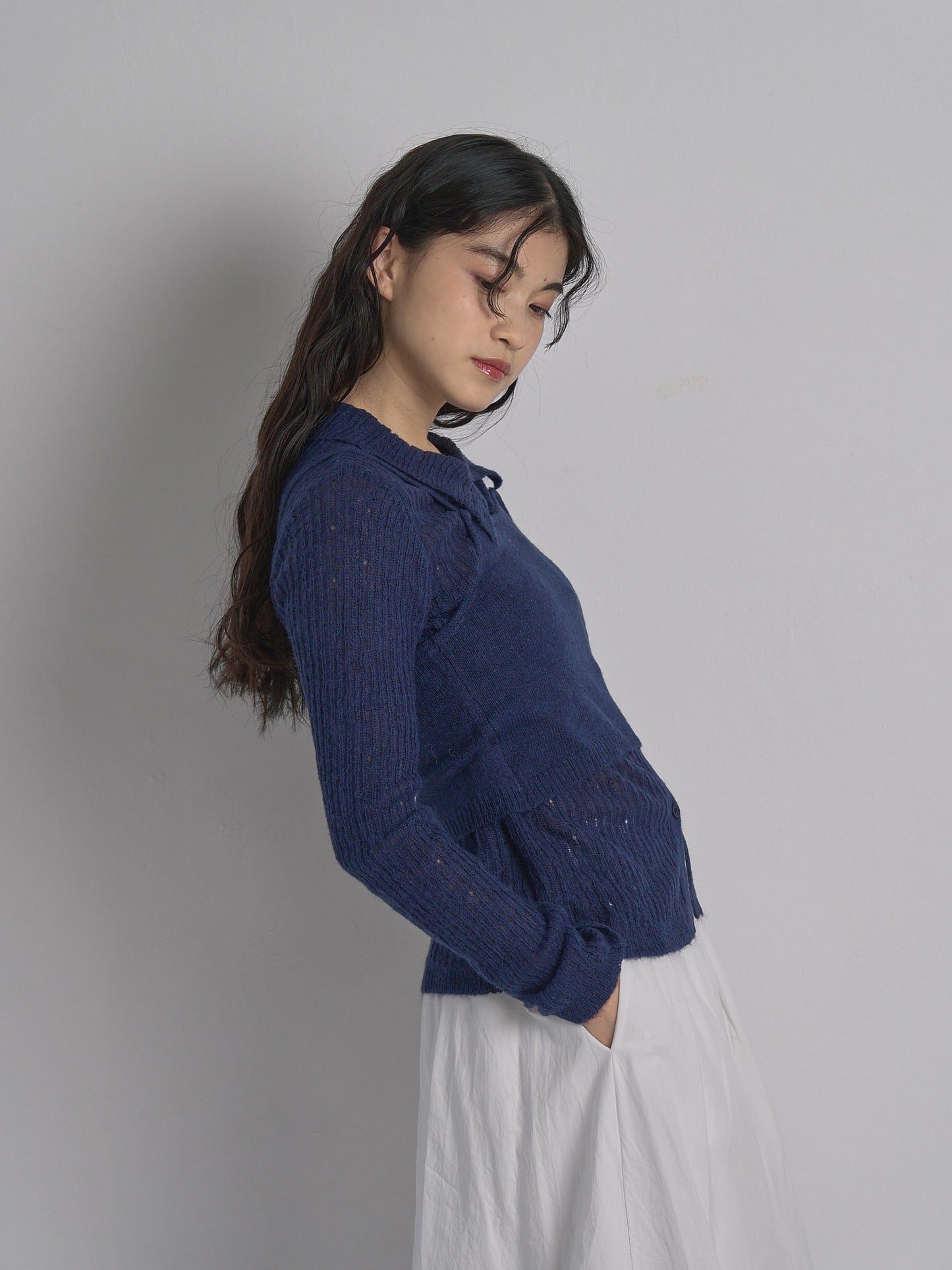 bustier set rib knit