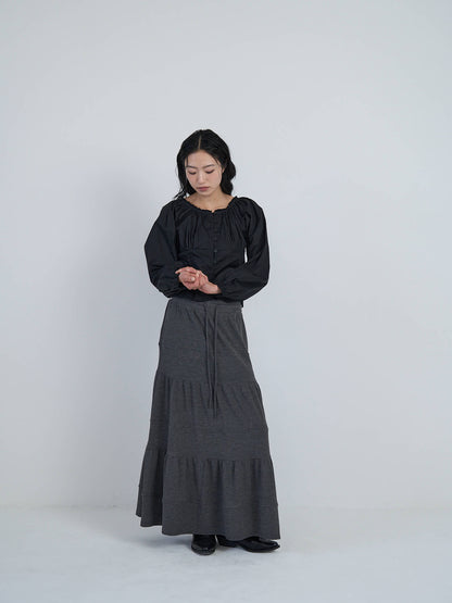 lace button blouse
